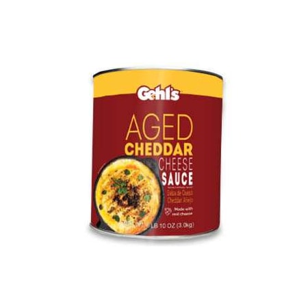 Gehls Aged Cheddar #10 Can, PK6 G03206